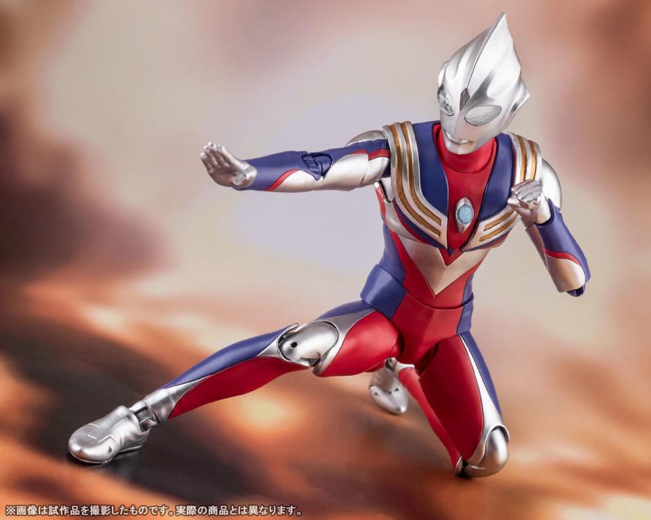 Ultraman S.H.Figuarts -Shinkocchou Seihou- Ultraman Tiga (Multi Type) Action Figure Gallery Image 7