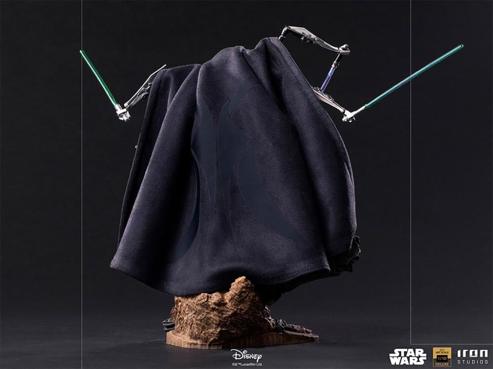 Star Wars Battle Diorama Series General Grievous 1/10 Deluxe Art Scale Statue Gallery Image 8