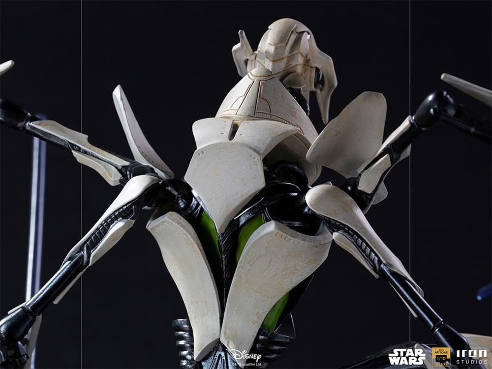 Star Wars Battle Diorama Series General Grievous 1/10 Deluxe Art Scale Statue Gallery Image 16