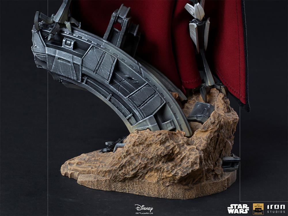 Star Wars Battle Diorama Series General Grievous 1/10 Deluxe Art Scale Statue Gallery Image 17