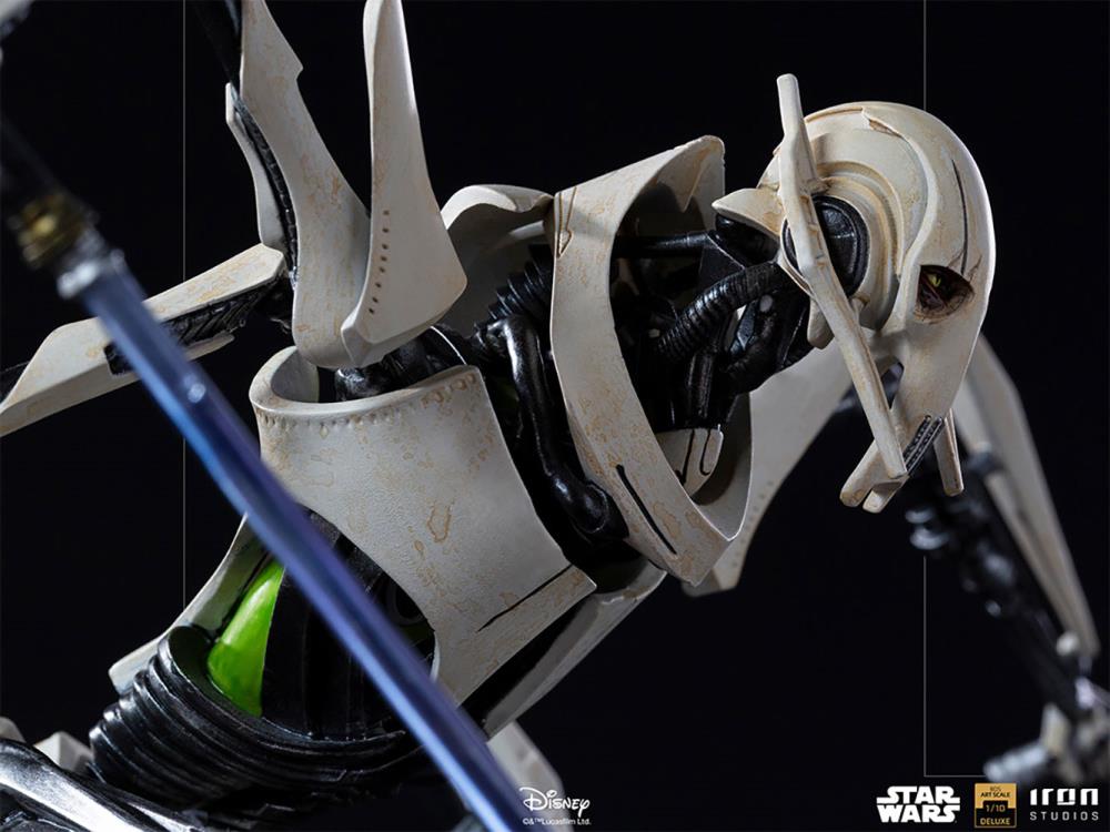 Star Wars Battle Diorama Series General Grievous 1/10 Deluxe Art Scale Statue Gallery Image 13