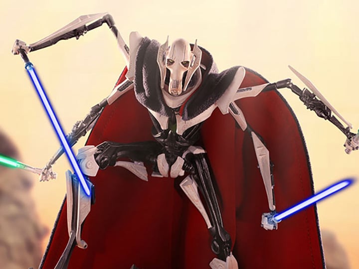 Star Wars Battle Diorama Series General Grievous 1/10 Deluxe Art Scale Statue Gallery Image 1