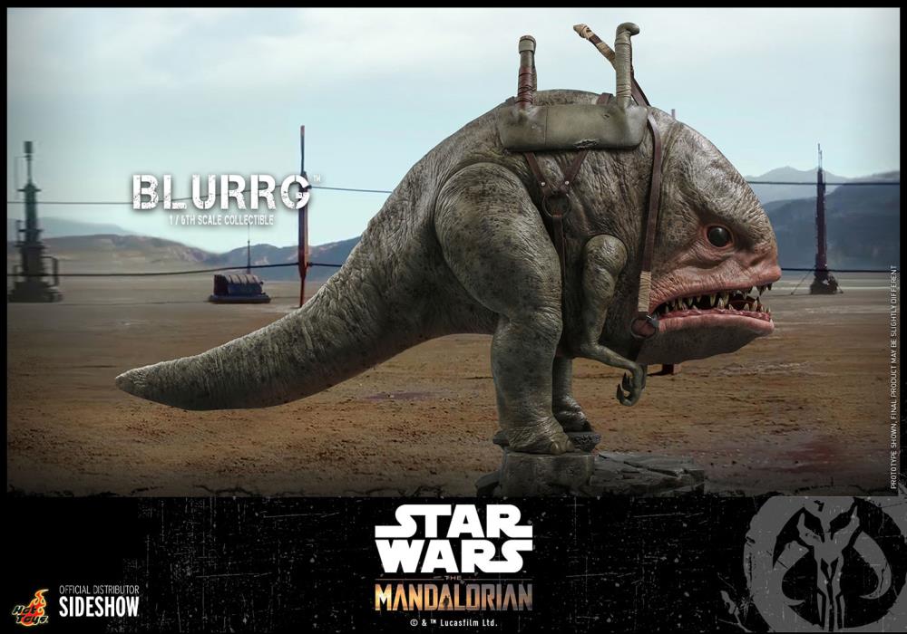 The Mandalorian TMS045 Blurrg 1/6th Scale Collectible Figure Gallery Image 4
