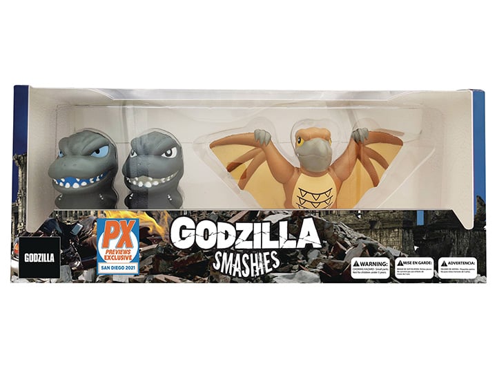 Godzilla Smashies SDCC 2021 Exclusive Stress Doll Set Gallery Image 1