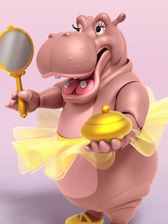 Fantasia Disney ULTIMATES! Hyacinth Hippo Gallery Image 2