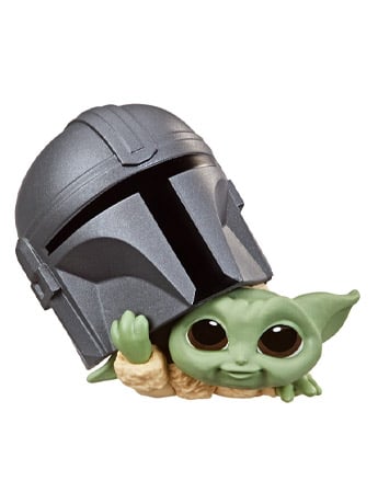 The Mandalorian The Bounty Collection The Child Helmet Peeking Gallery Image 2
