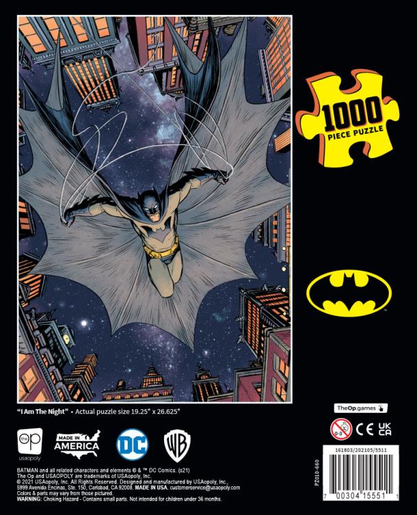 DC Comics Batman I Am the Night 1000-Piece Puzzle Gallery Image 6