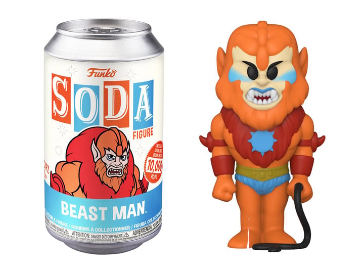 Masters of the Universe Vinyl Soda Beast Man Limited Edition Figure Gallery Image 1