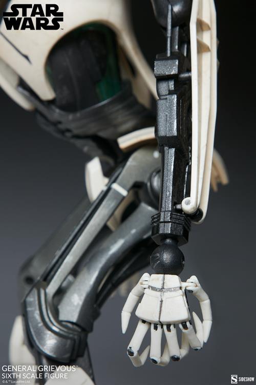 Star Wars General Grievous 1/6 Scale Collectible Figure Gallery Image 17