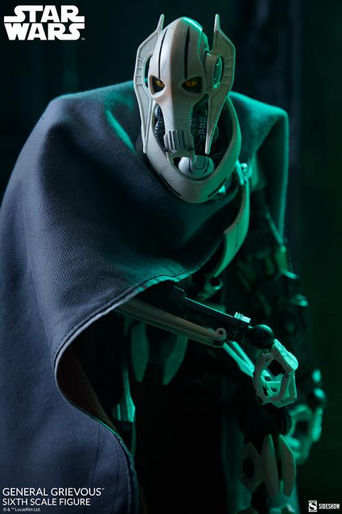 Star Wars General Grievous 1/6 Scale Collectible Figure Gallery Image 11