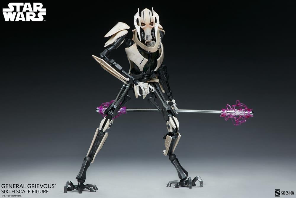 Star Wars General Grievous 1/6 Scale Collectible Figure Gallery Image 15