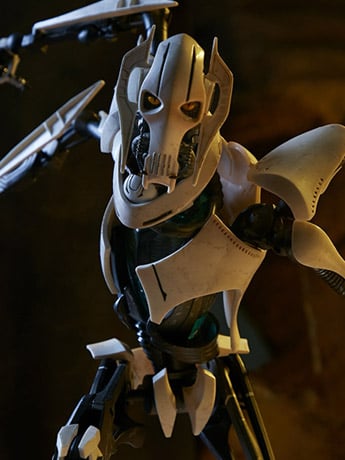 Star Wars General Grievous 1/6 Scale Collectible Figure Gallery Image 2