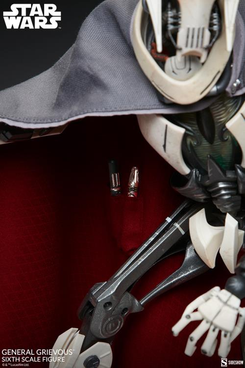 Star Wars General Grievous 1/6 Scale Collectible Figure Gallery Image 24
