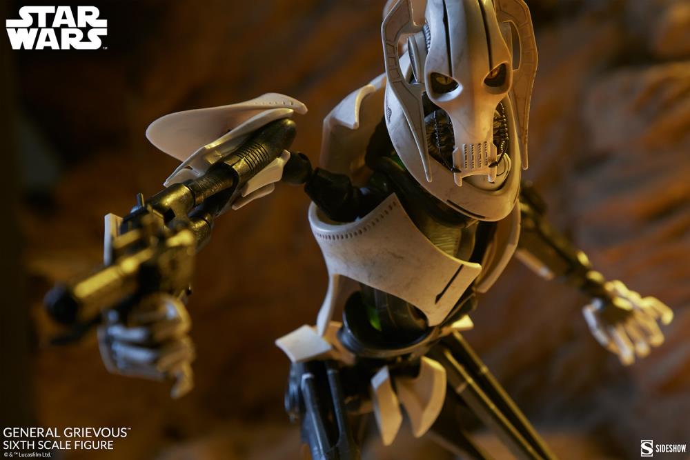 Star Wars General Grievous 1/6 Scale Collectible Figure Gallery Image 10