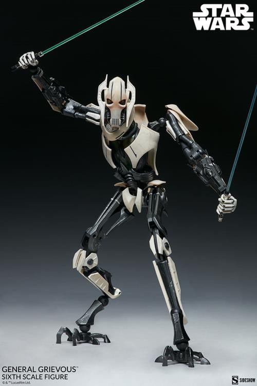 Star Wars General Grievous 1/6 Scale Collectible Figure Gallery Image 14