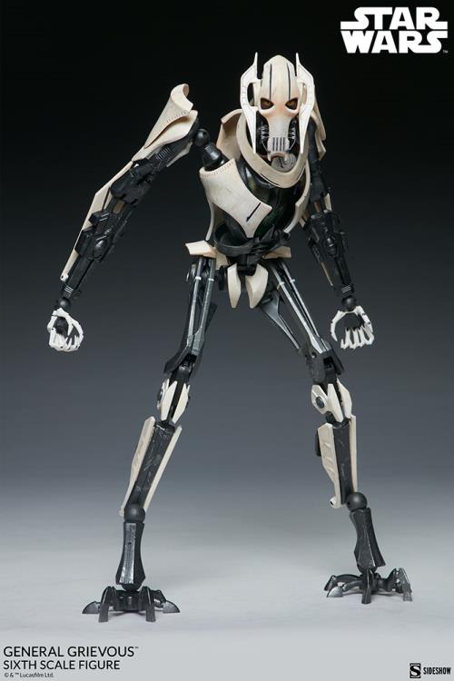 Star Wars General Grievous 1/6 Scale Collectible Figure Gallery Image 12