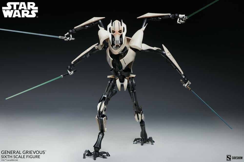 Star Wars General Grievous 1/6 Scale Collectible Figure Gallery Image 13