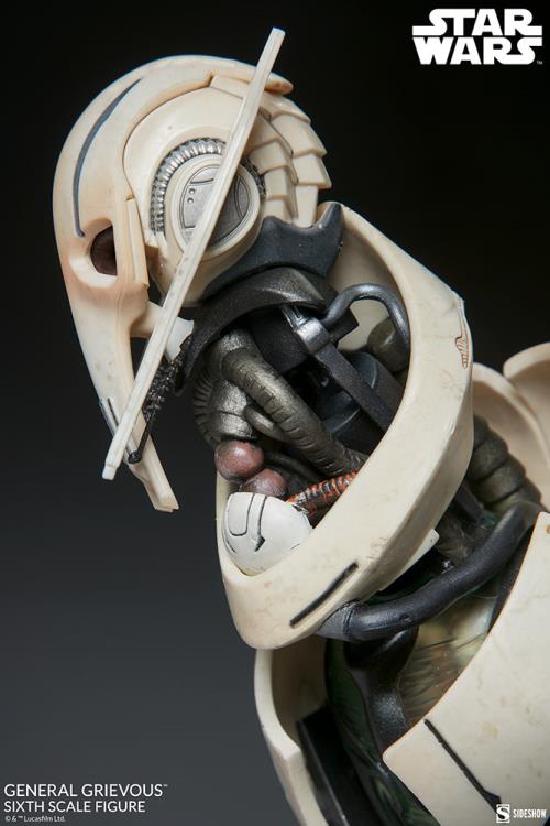 Star Wars General Grievous 1/6 Scale Collectible Figure Gallery Image 23