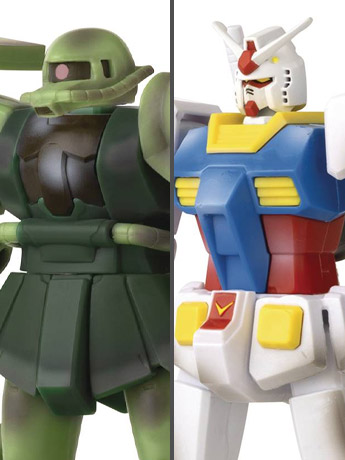 Mobile Suit Gundam Gundam Infinity RX-78-2 Gundam & MS-06 Zaku II (Epic Battle Ver.) Con Exclusive Two-Pack Gallery Image 2