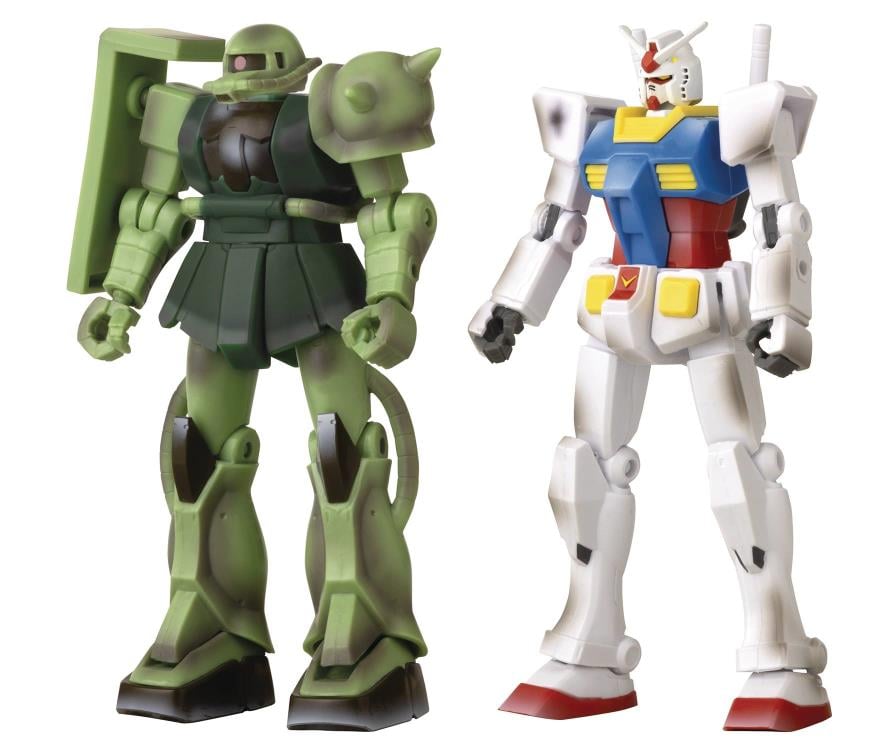 Mobile Suit Gundam Gundam Infinity RX-78-2 Gundam & MS-06 Zaku II (Epic Battle Ver.) Con Exclusive Two-Pack Gallery Image 3