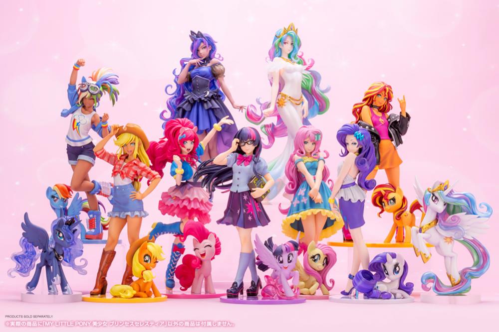 My Little Pony フィギュア 10体セット　壽屋 My Little Pony Bishoujo Princess Celestia 1/7 Scale Figure