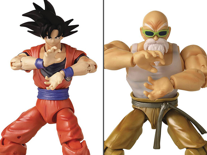 Dragon Ball Super Dragon Stars Goku and Master Roshi Con Exclusive Two-Pack Gallery Image 1