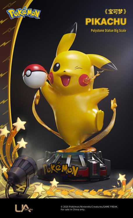 Pokemon Pikachu Life-Size Statue Gallery Image 3