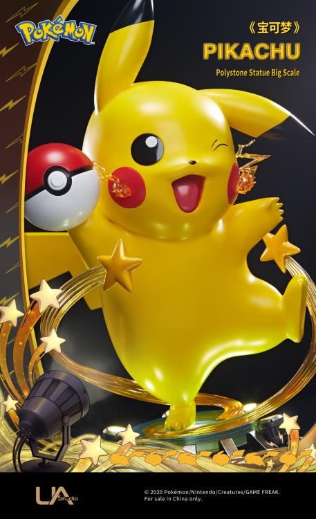 Pokemon Pikachu Life-Size Statue Gallery Image 6