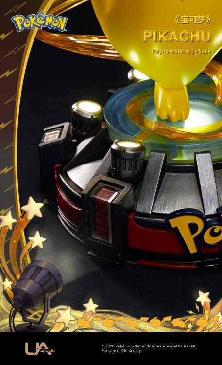 Pokemon Pikachu Life-Size Statue Gallery Image 9