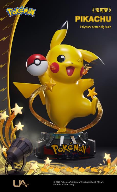 Pokemon Pikachu Life-Size Statue Gallery Image 5