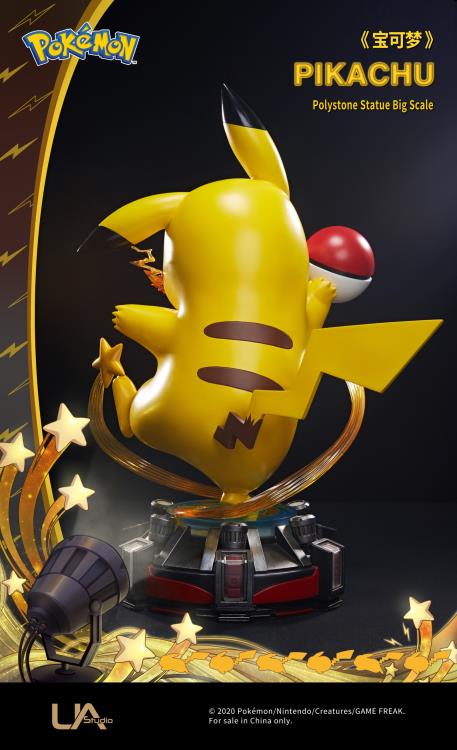 Pokemon Pikachu Life-Size Statue Gallery Image 4