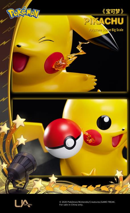 Pokemon Pikachu Life-Size Statue Gallery Image 7