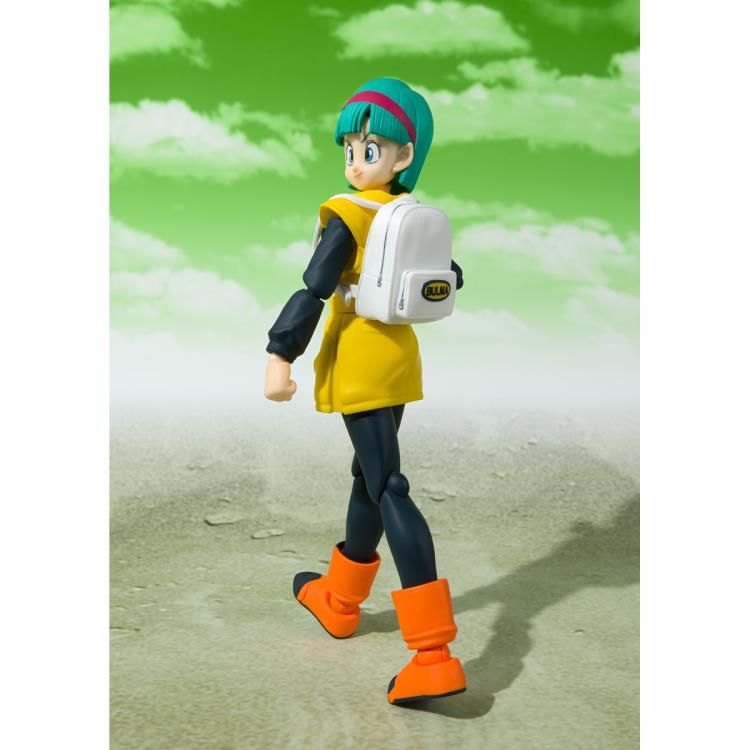 Dragon Ball Z S.H.Figuarts Bulma (Journey to Planet Namek) Exclusive Action Figure Gallery Image 6