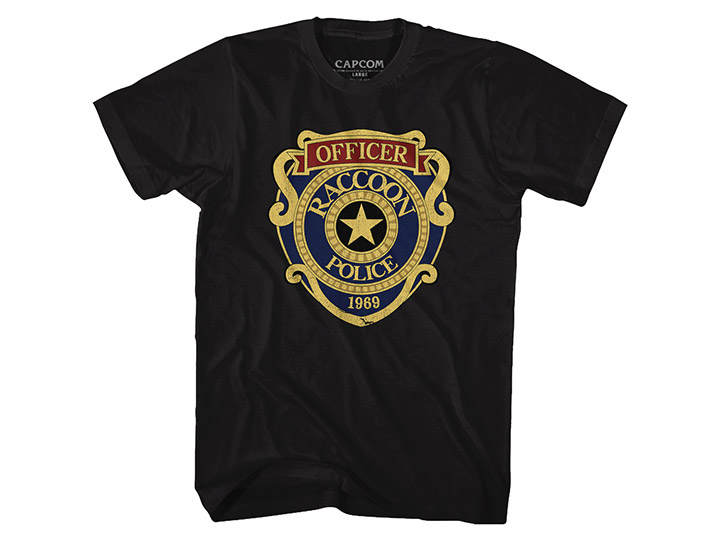 Resident Evil Officer Raccoon T-Shirt Gallery Image 1
