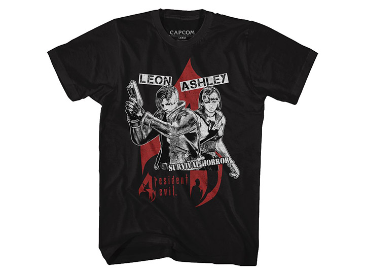 Resident Evil Leon & Ashley T-Shirt Gallery Image 1