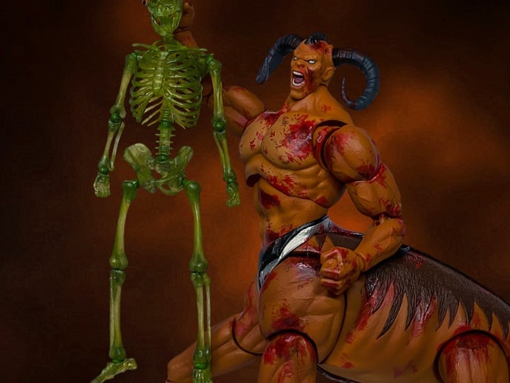 Mortal Kombat VS Series Motaro 1/12 Scale NYCC 2020 Exclusive Action Figure Gallery Image 1