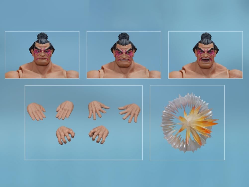 Street Fighter V E. Honda 1/12 Scale NYCC 2020 Exclusive Action Figure Gallery Image 4