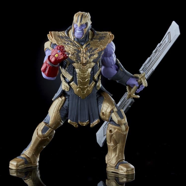Avengers: Endgame Marvel Legends The Infinity Saga Iron Man Mark 85 & Thanos Action Figure Two-Pack Gallery Image 11