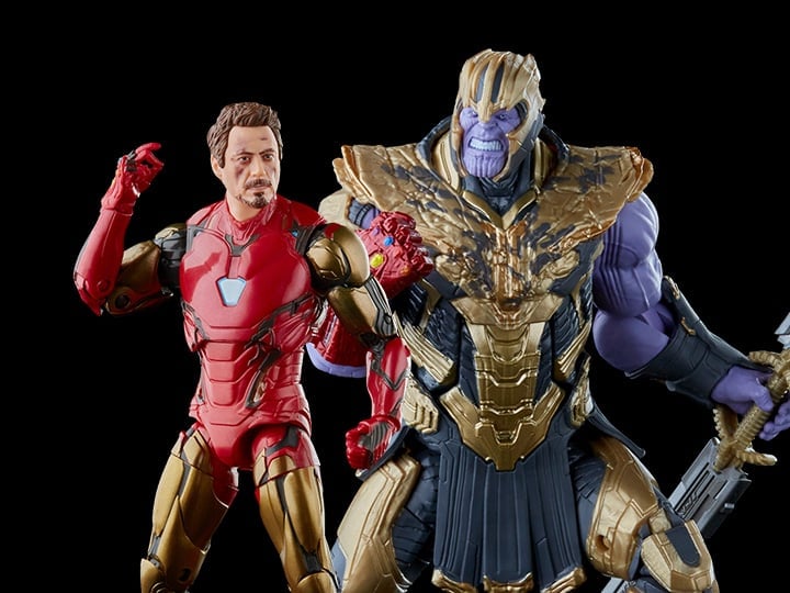 Avengers: Endgame Marvel Legends The Infinity Saga Iron Man Mark 85 & Thanos Action Figure Two-Pack Gallery Image 1