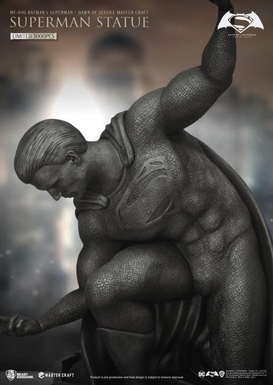 Batman v Superman Master Craft MC-040 Dawn of Justice Memorial Limited Edition Statue Gallery Image 6