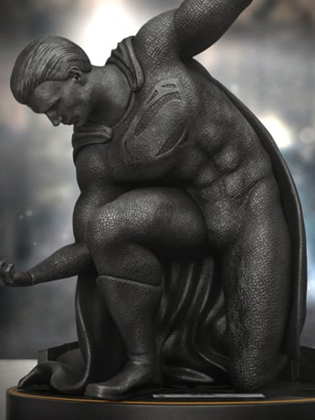 Batman v Superman Master Craft MC-040 Dawn of Justice Memorial Limited Edition Statue Gallery Image 2