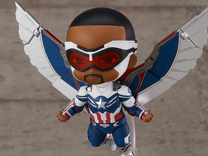 The Falcon and the Winter Soldier Nendoroid No.1618-DX Captain America (Sam Wilson) Gallery Image 1