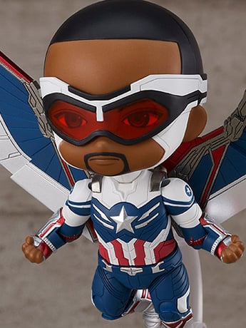 The Falcon and the Winter Soldier Nendoroid No.1618-DX Captain America (Sam Wilson) Gallery Image 2