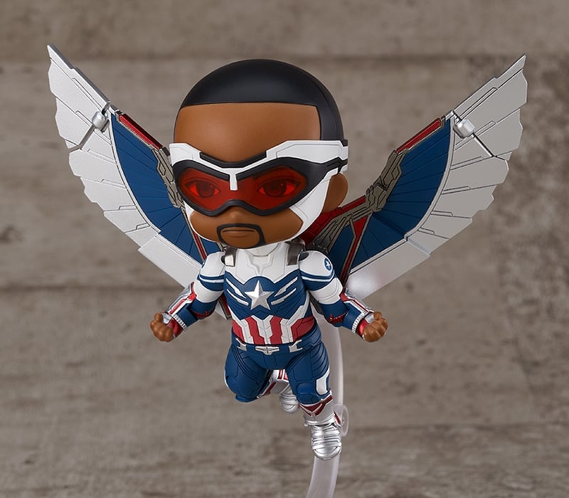The Falcon and the Winter Soldier Nendoroid No.1618-DX Captain America (Sam Wilson) Gallery Image 3