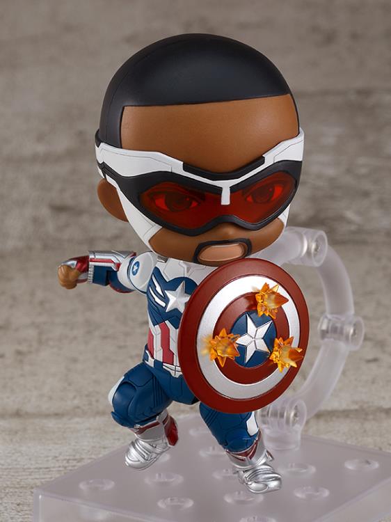 The Falcon and the Winter Soldier Nendoroid No.1618-DX Captain America (Sam Wilson) Gallery Image 8