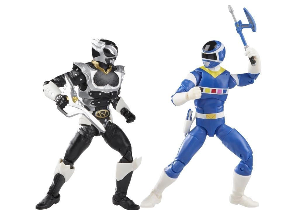 Power Rangers in Space Lightning Collection Blue Ranger Vs. Silver Psycho Battle Pack Gallery Image 3