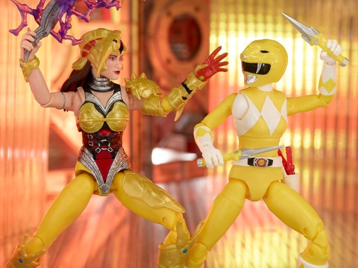 Mighty Morphin Power Rangers Lightning Collection Yellow Ranger Vs. Scorpina Battle Pack Gallery Image 1