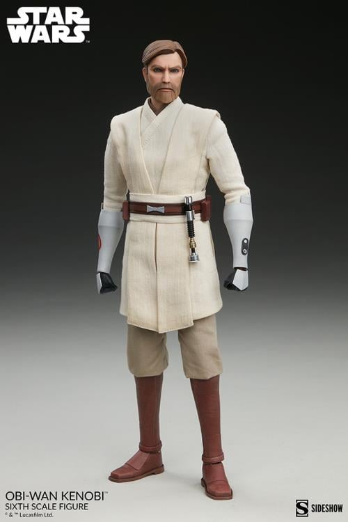 Star Wars: The Clone Wars Obi-Wan Kenobi 1/6 Scale Figure Gallery Image 8