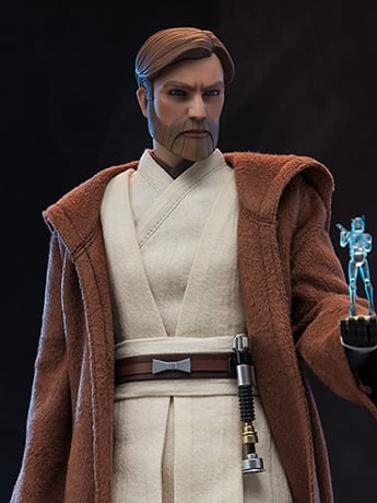 Star Wars: The Clone Wars Obi-Wan Kenobi 1/6 Scale Figure Gallery Image 2