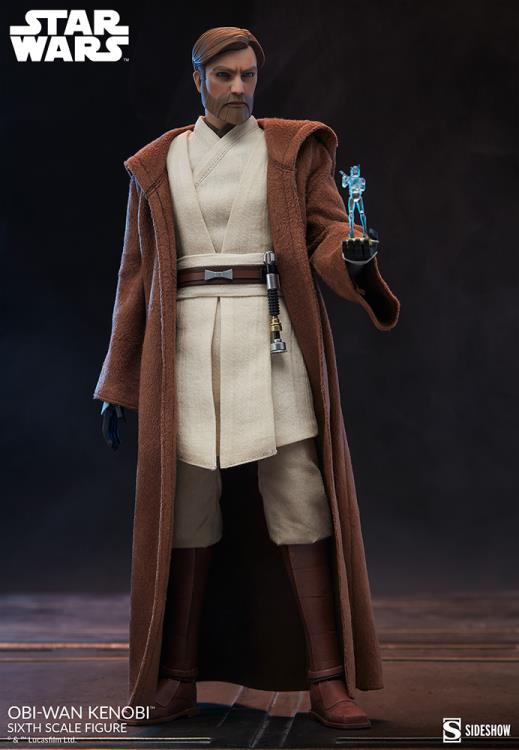 Star Wars: The Clone Wars Obi-Wan Kenobi 1/6 Scale Figure Gallery Image 6